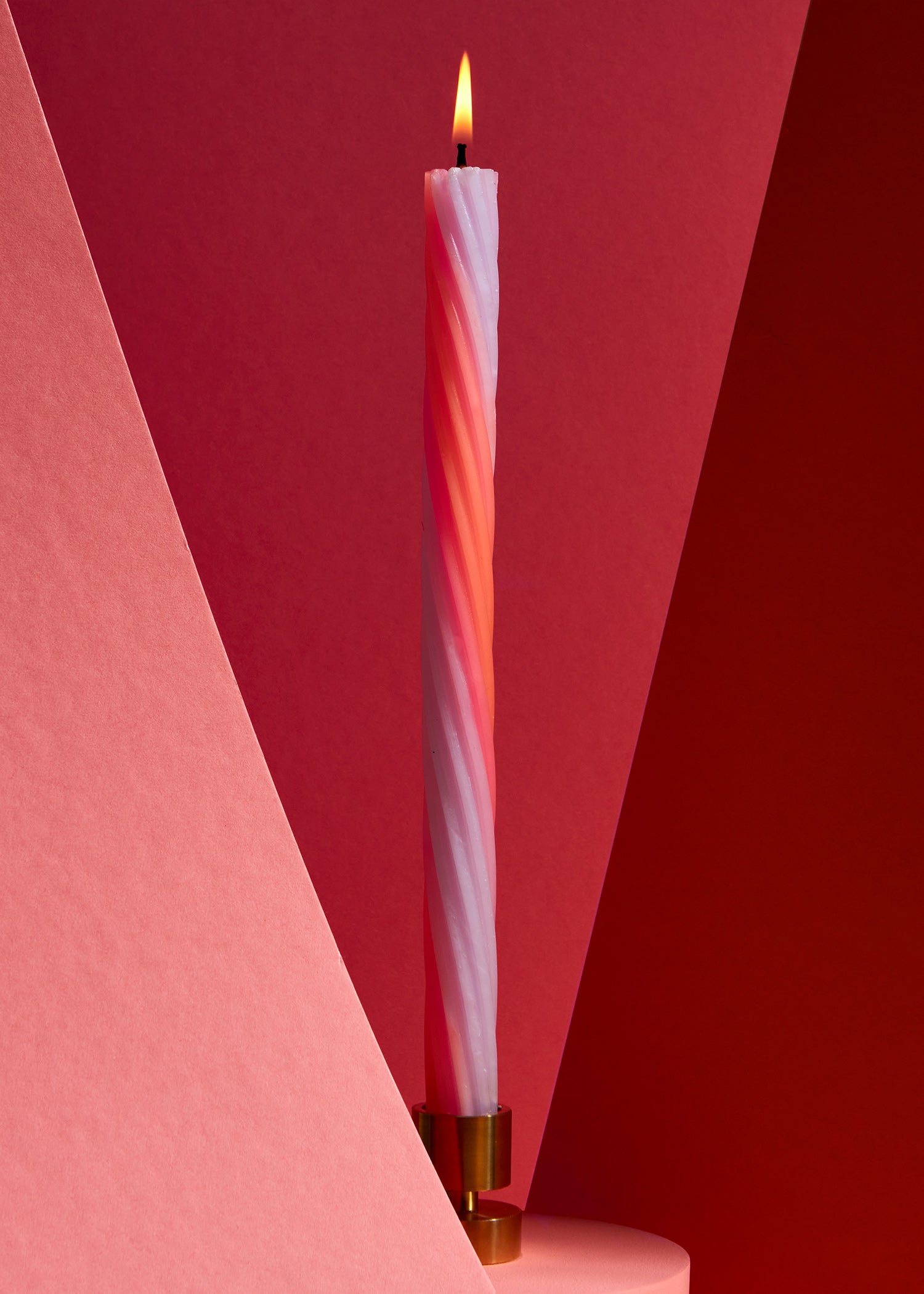 Design Rope Candles | Roze Oranje