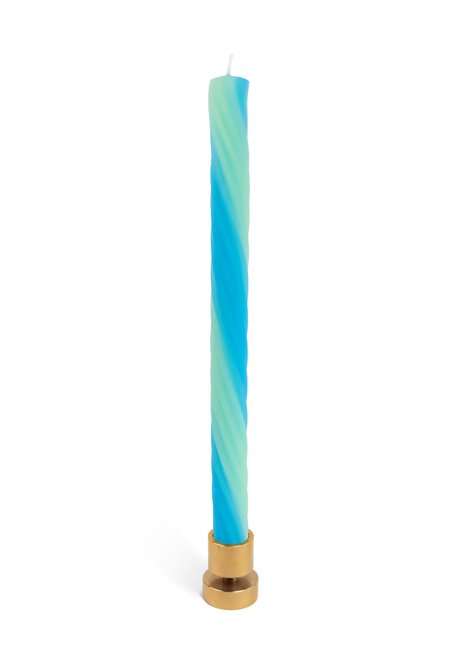 Design Rope Candles | Mint Blauw