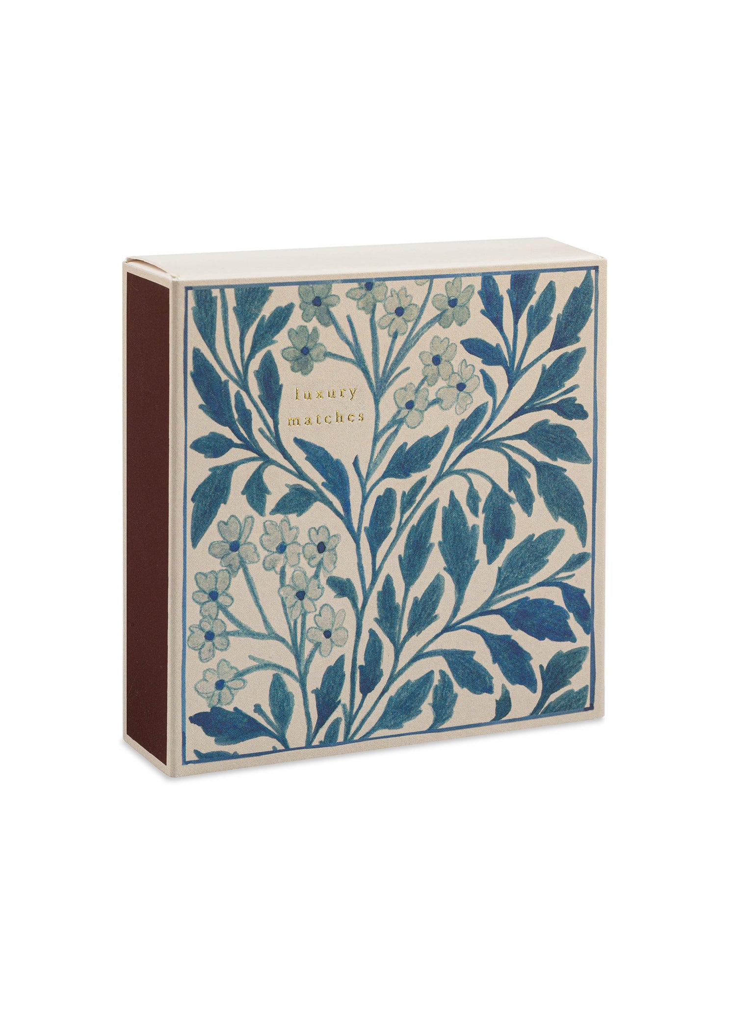Archivist Gallery Blue Floral Lucifers Matches