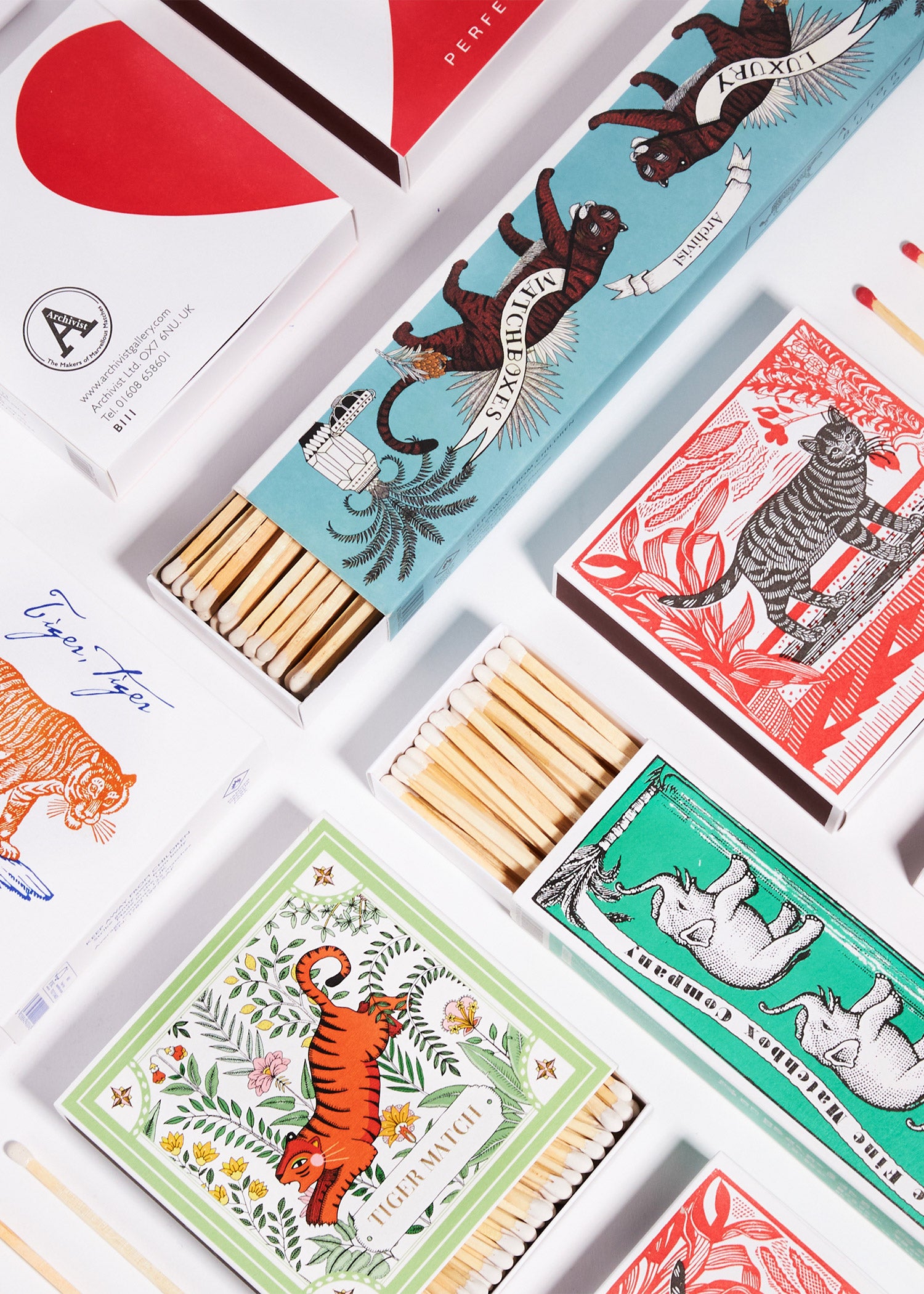 Archivist Gallery Tiger Lucifers Matches