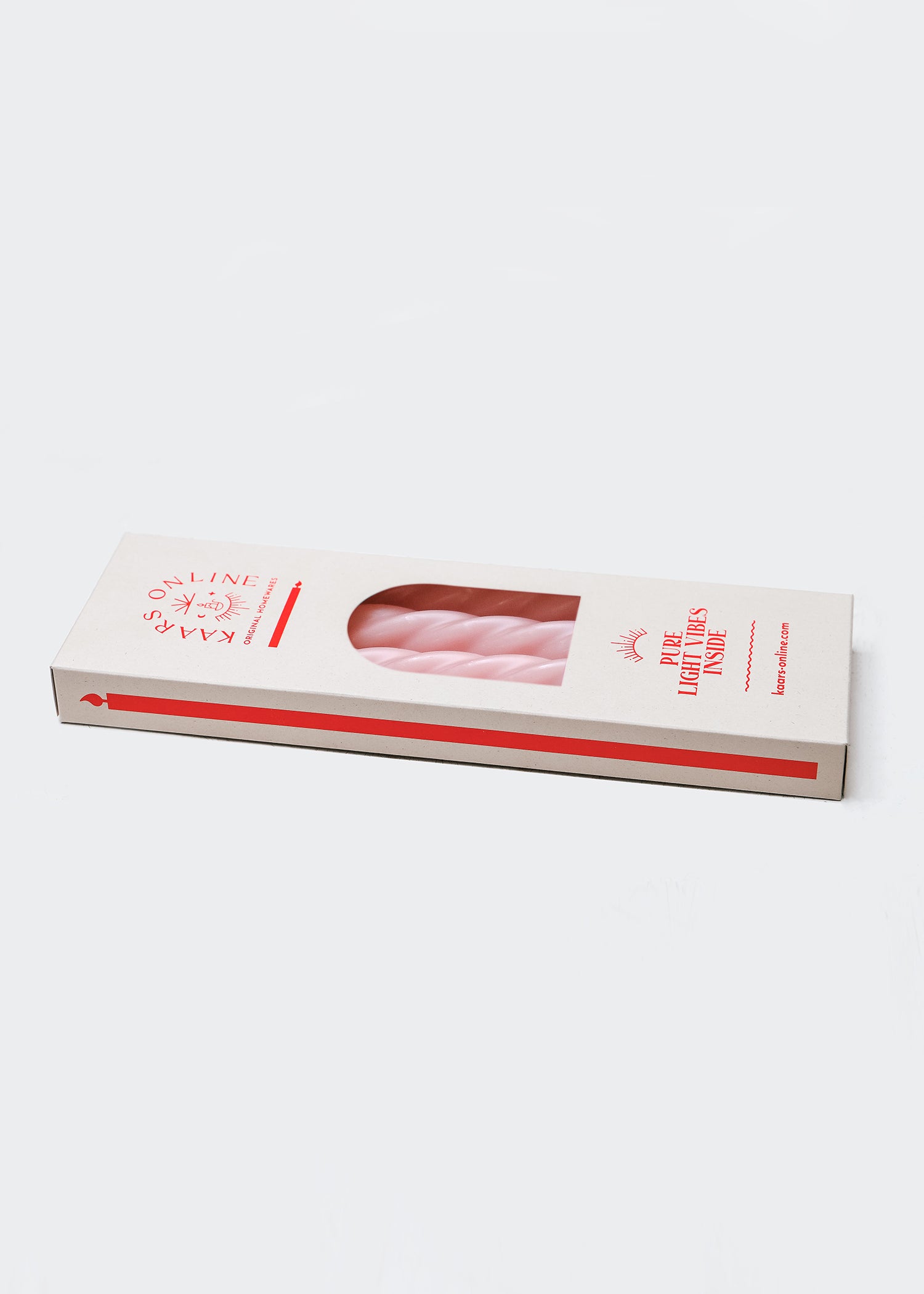 Twist Kaarsen | Pink