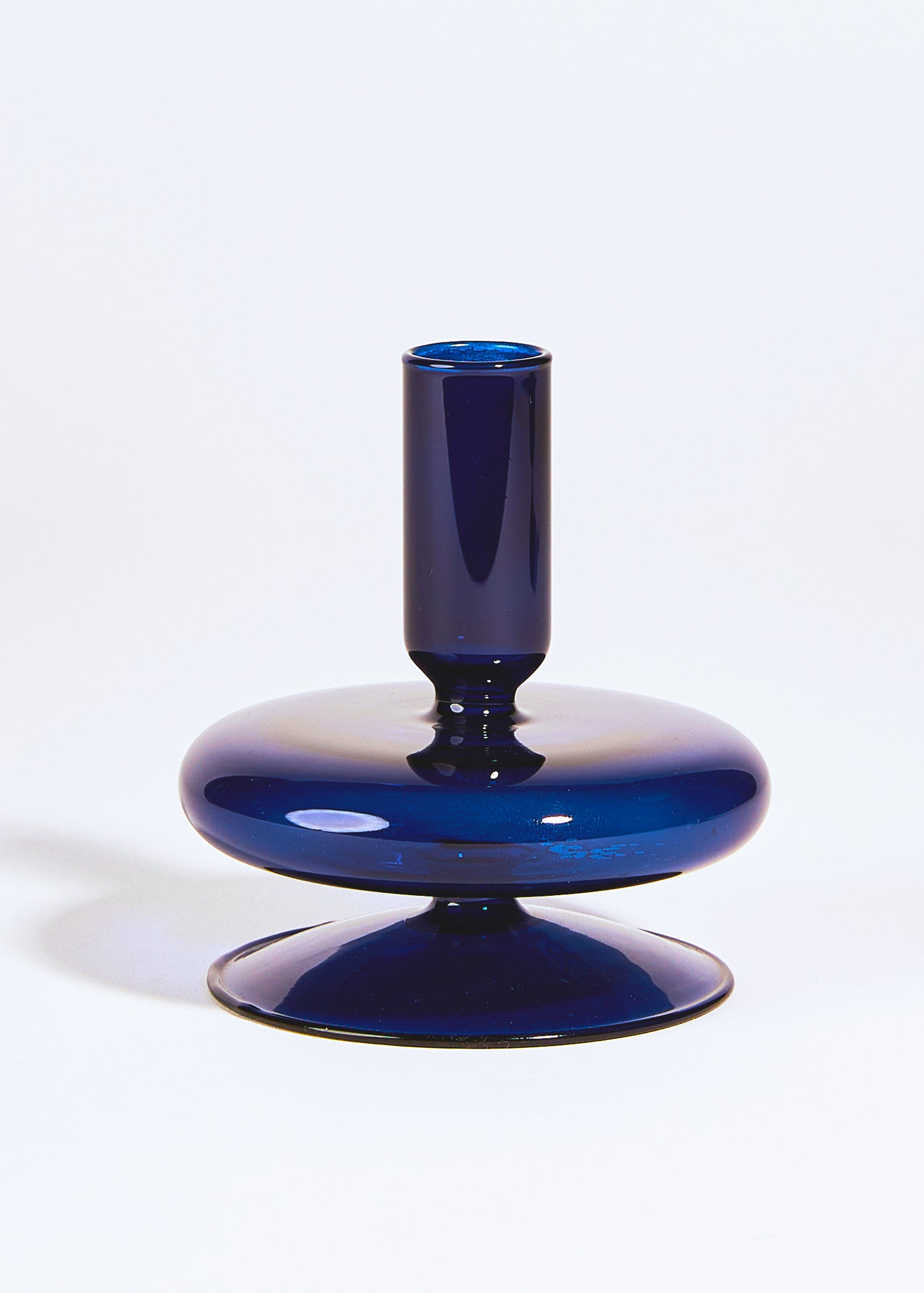 Glazen Kandelaar Big Bubble | Midnight Blue