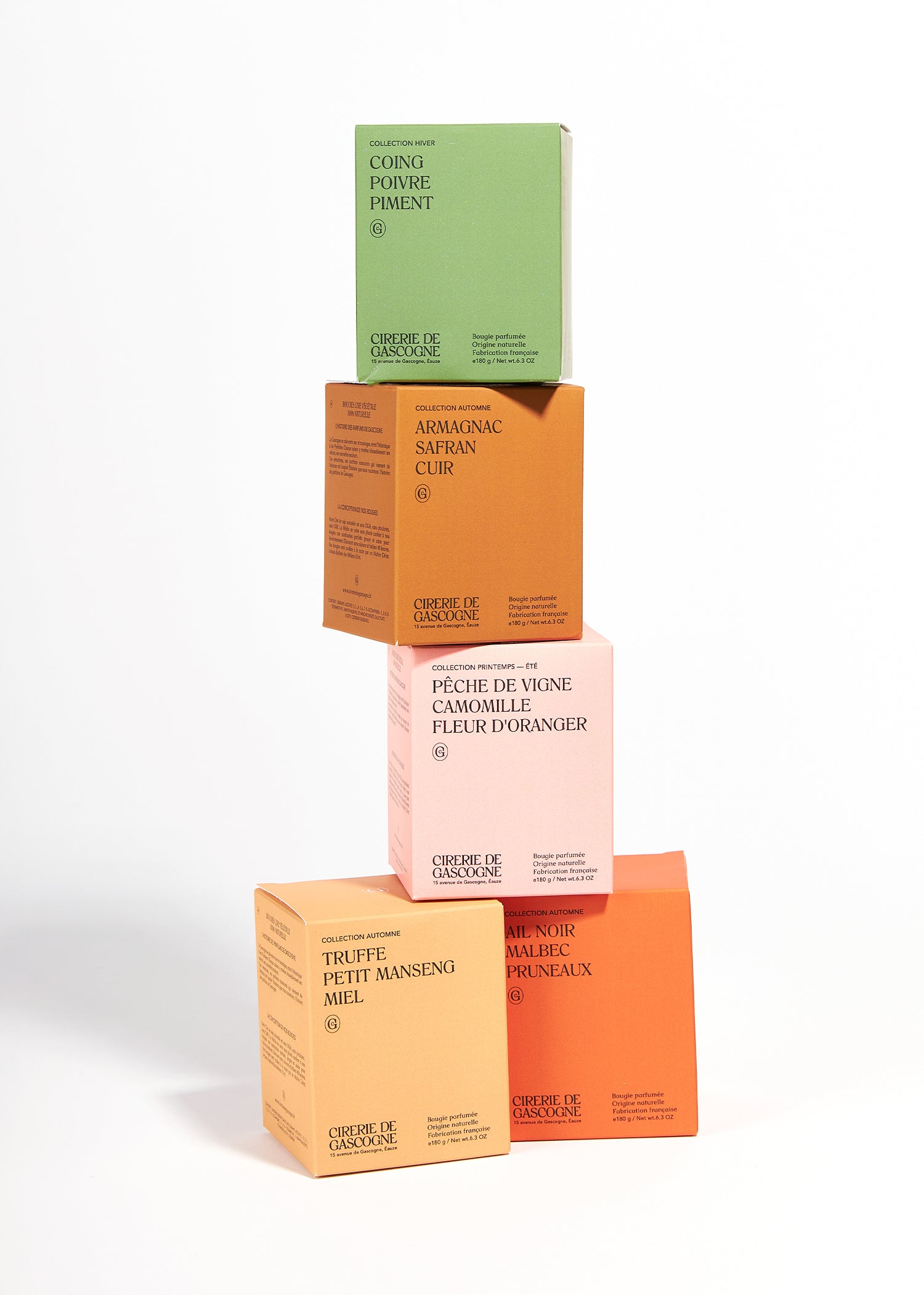 Natuurlijke Geurkaars Armagnac, Safraan & Leer