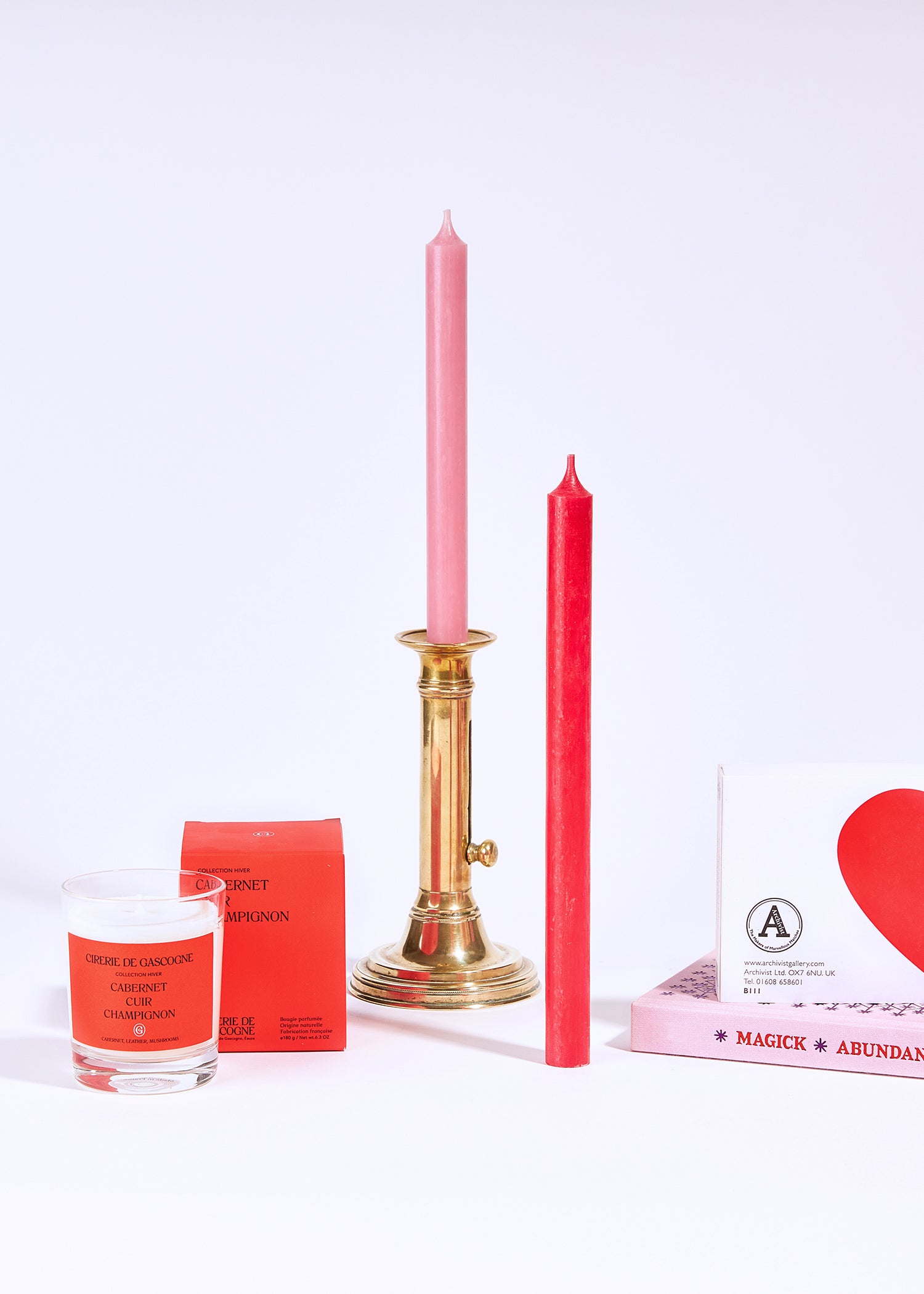 Natuurlijke Geurkaars Cabernet, Leer & Champigon
