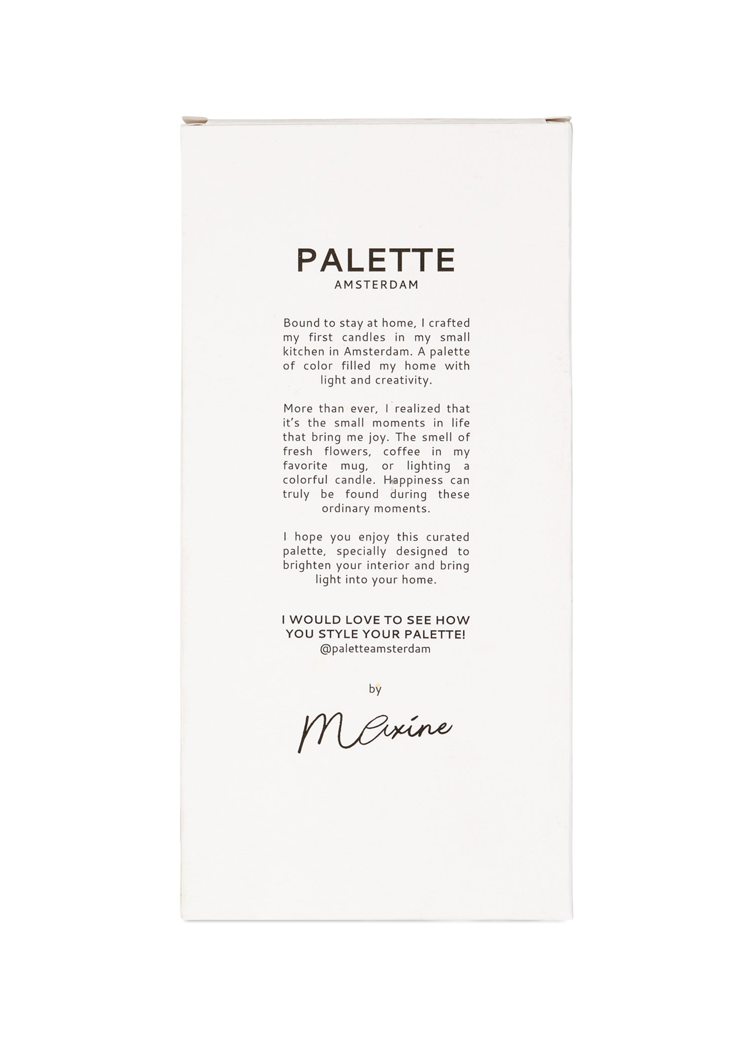 Gedraaide Palette Amsterdam dip dye twist dinerkaarsen set van Kaars Online.