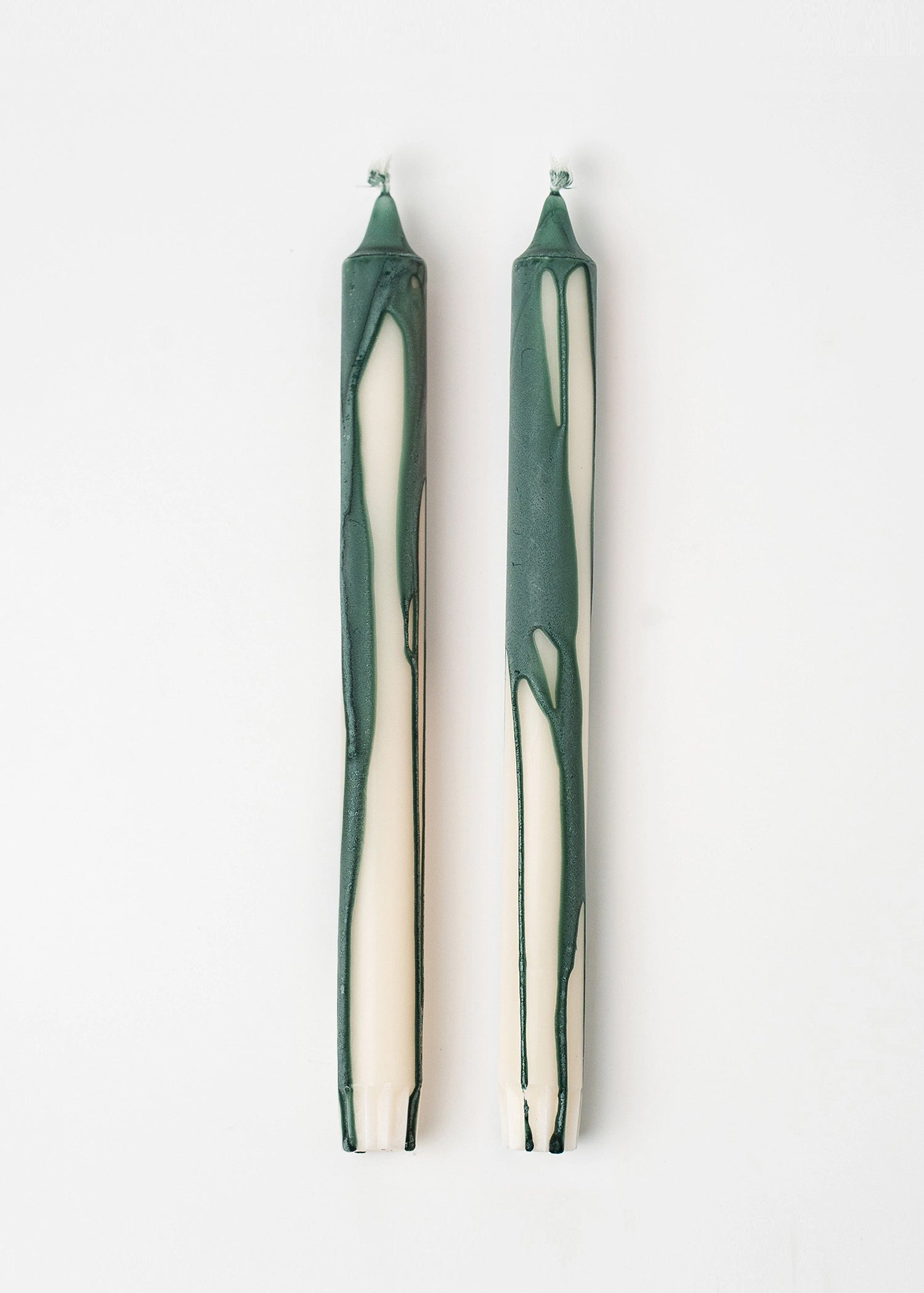 Flow Kaarsen Set | Mos Groen