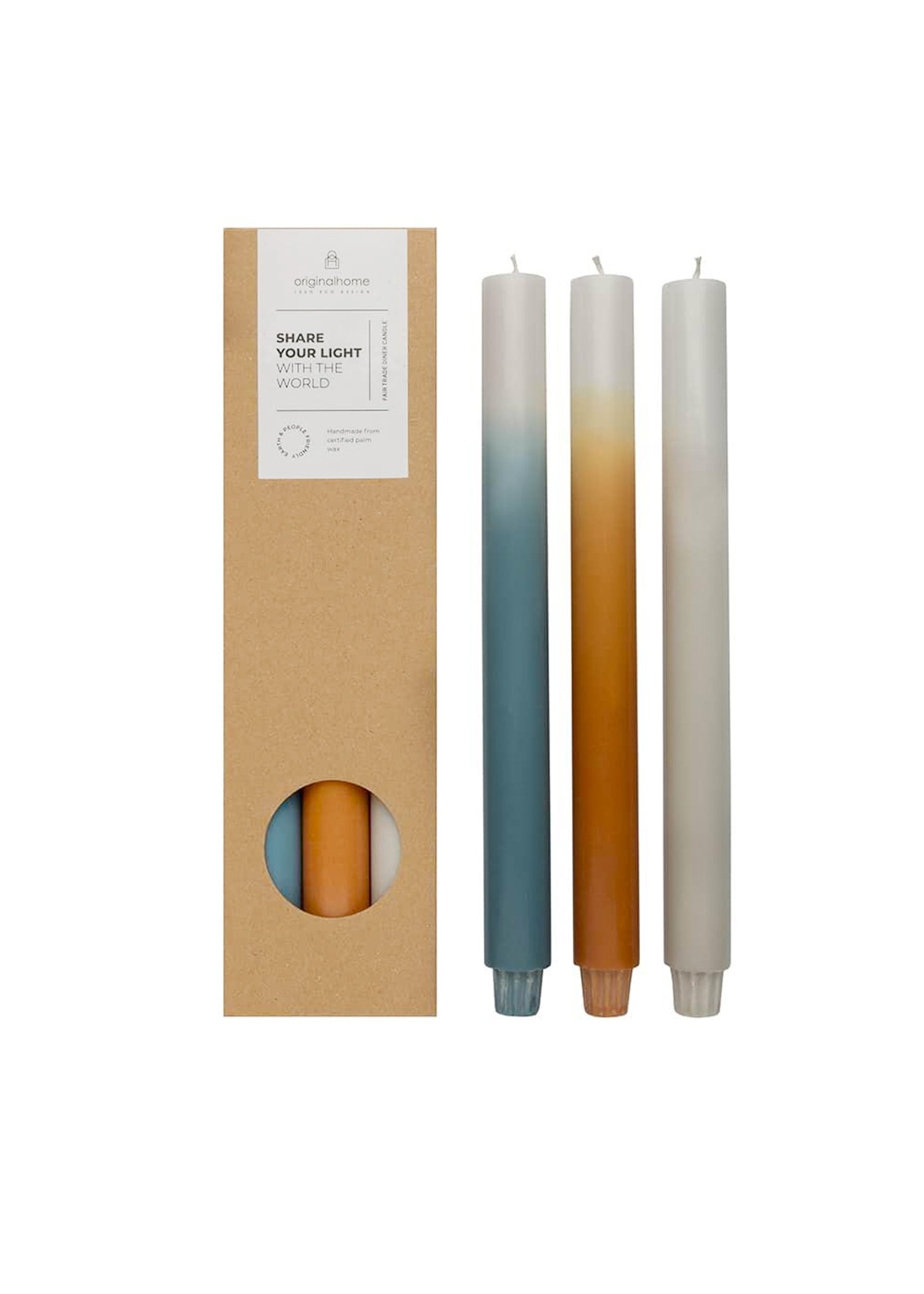 Fair Trade Gradient Kaarsen | Clean Oceaan