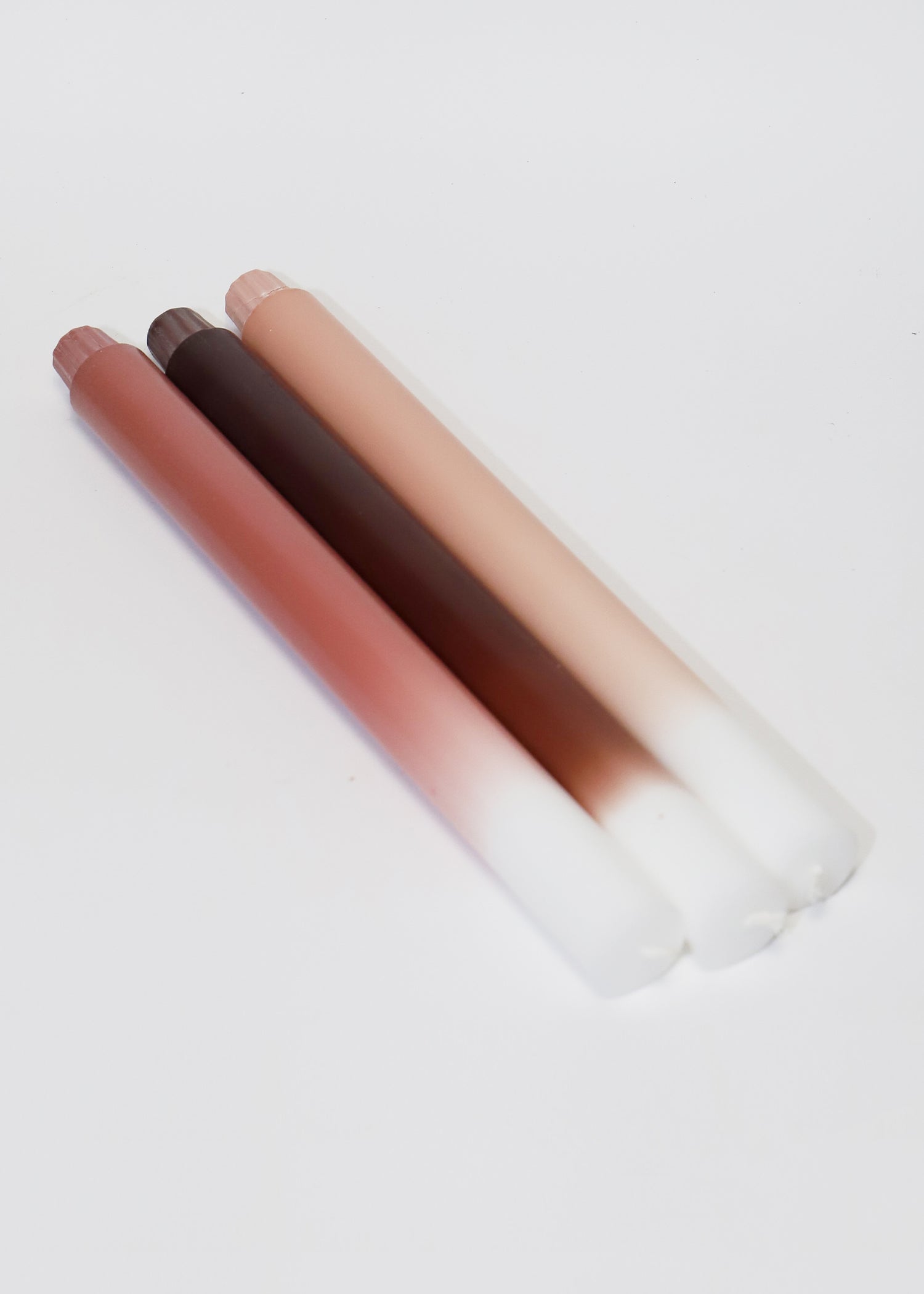 Fair Trade Gradient Kaarsen | Dusty Rose
