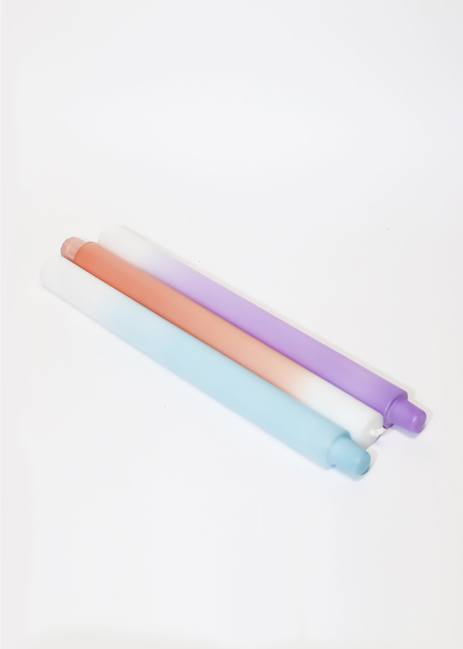 Fair Trade Gradient Kaarsen | Petal Purple