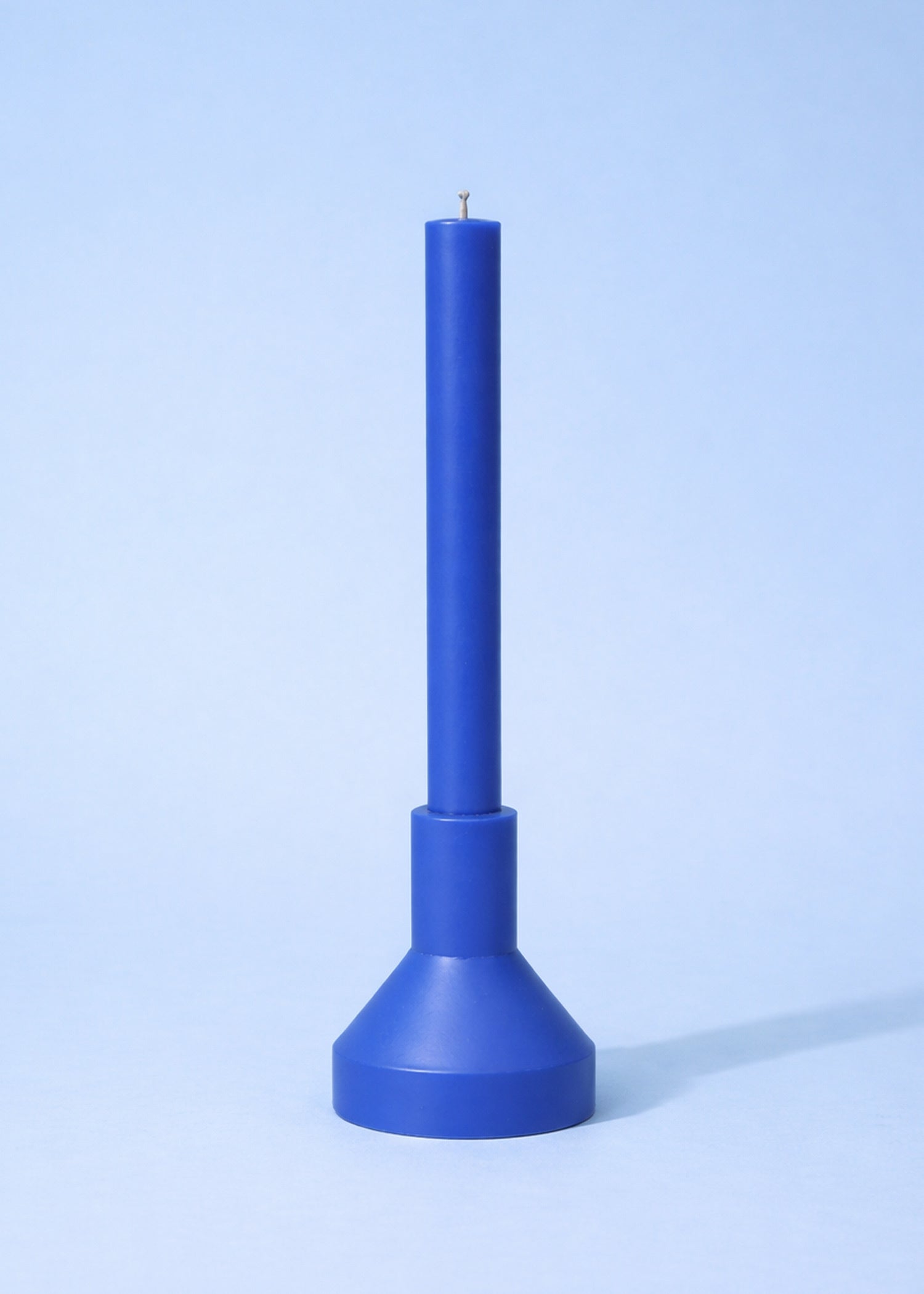 Design Kaars & Houder | Helder Blauw