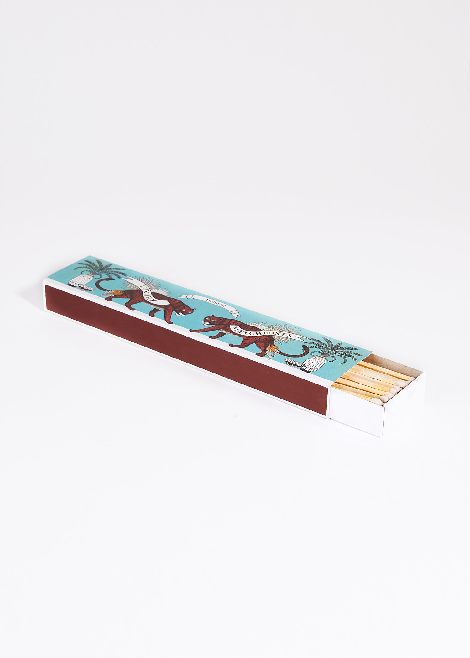 Archivist Gallery Blue Tiger Lange Lucifers Matches