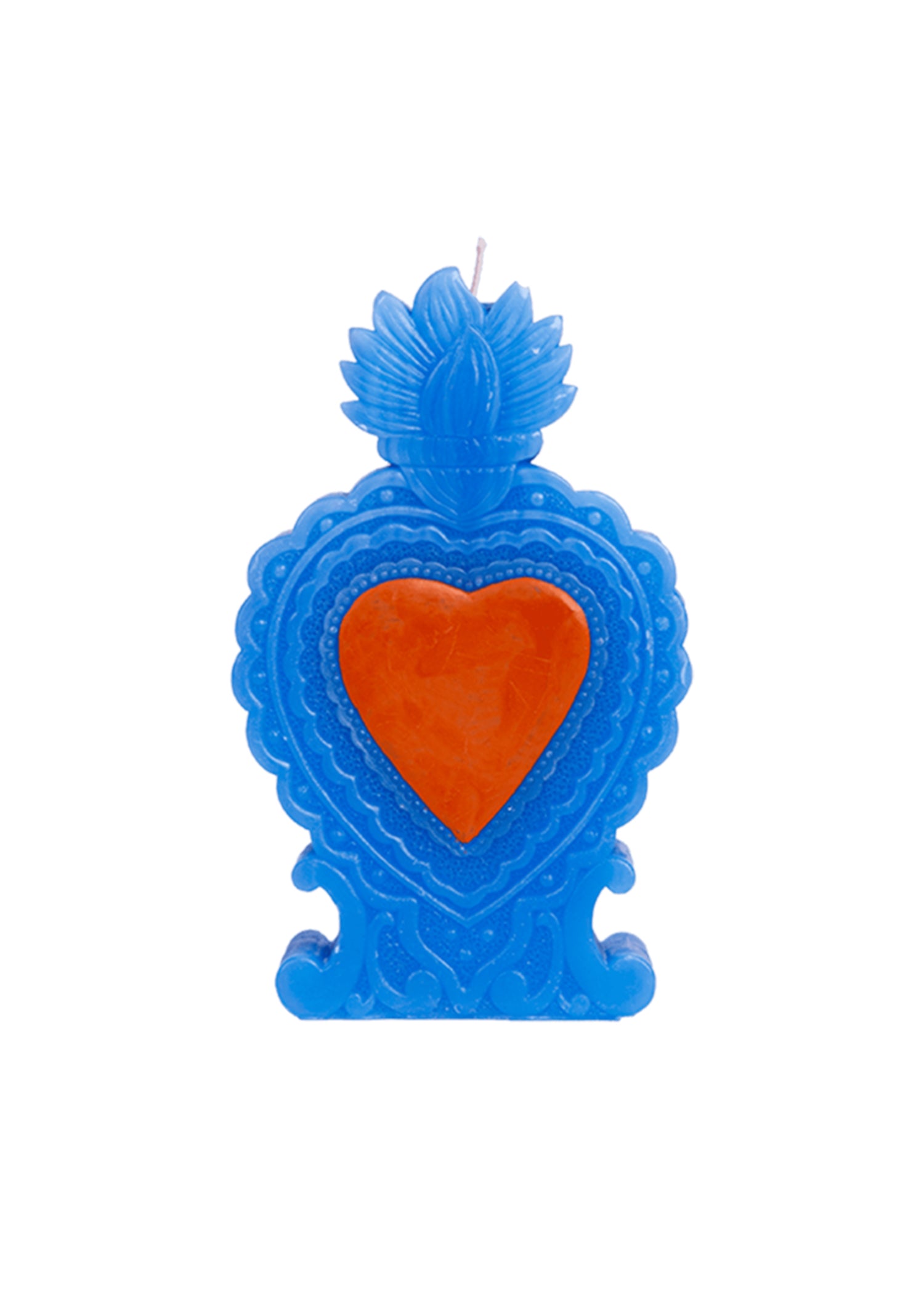 Milagro Heart Wens Kaars | Blauw
