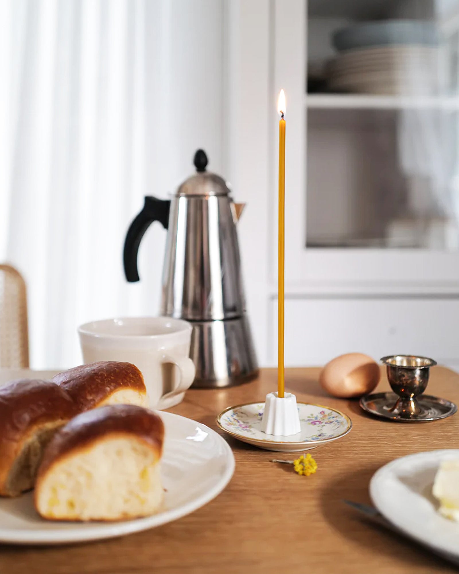 Mini Porseleinen "Canelé" kaarsen houder