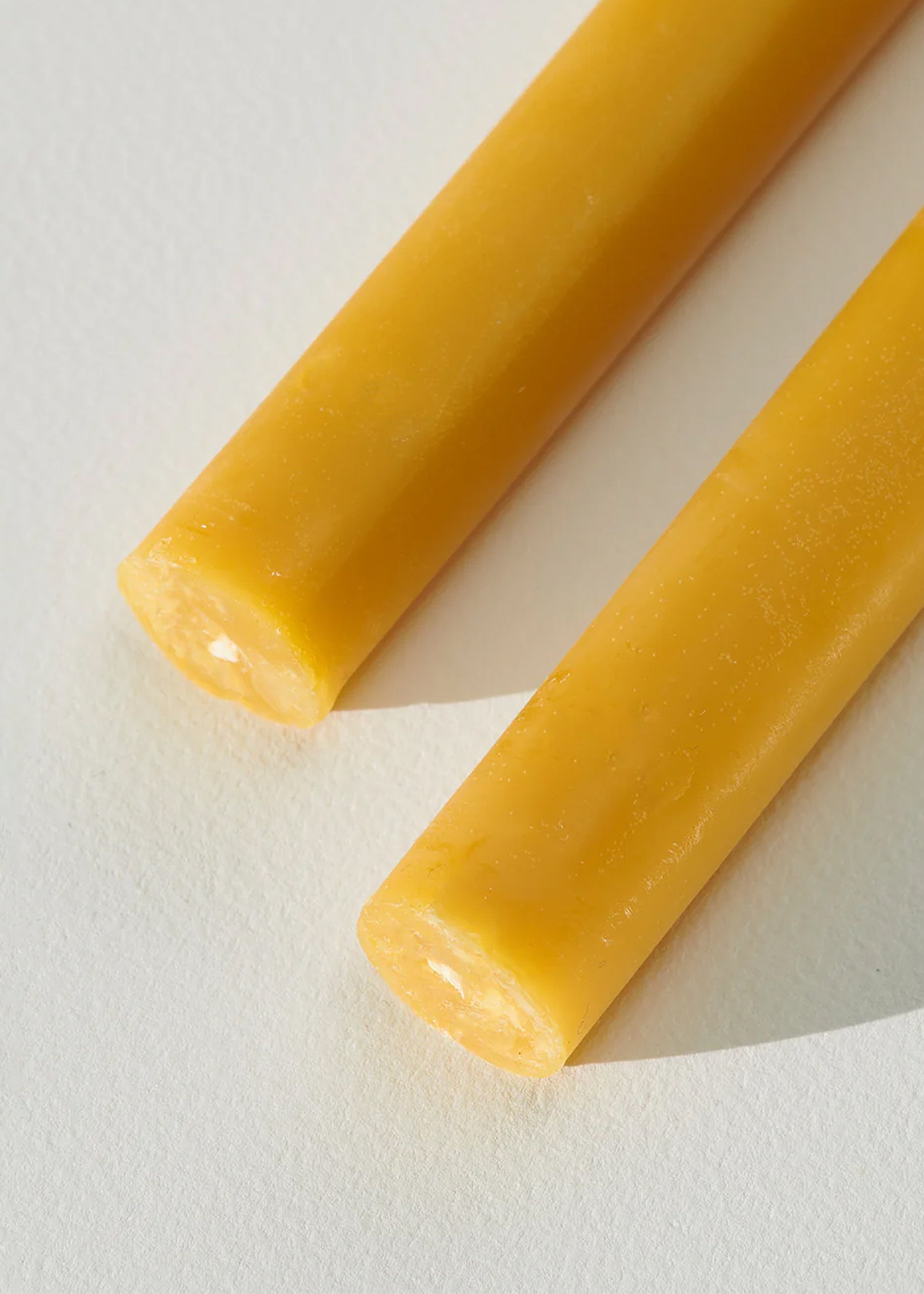 Taper Bijenwas Dinerkaarsen, Set van 2