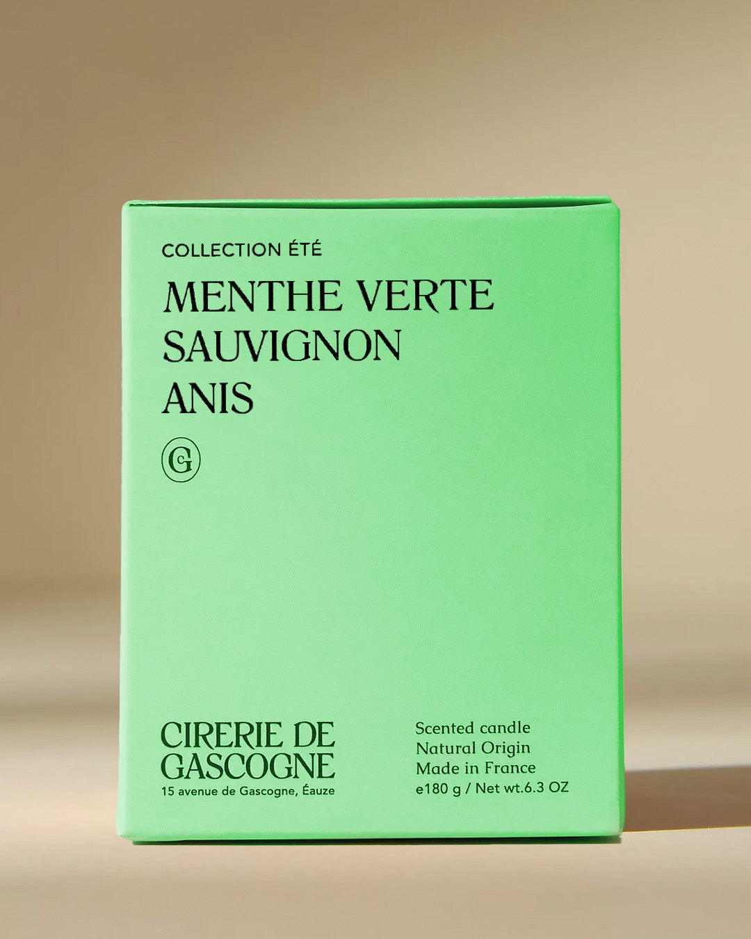 Natuurlijke Geurkaars Mint, Sauvignon & Anijs