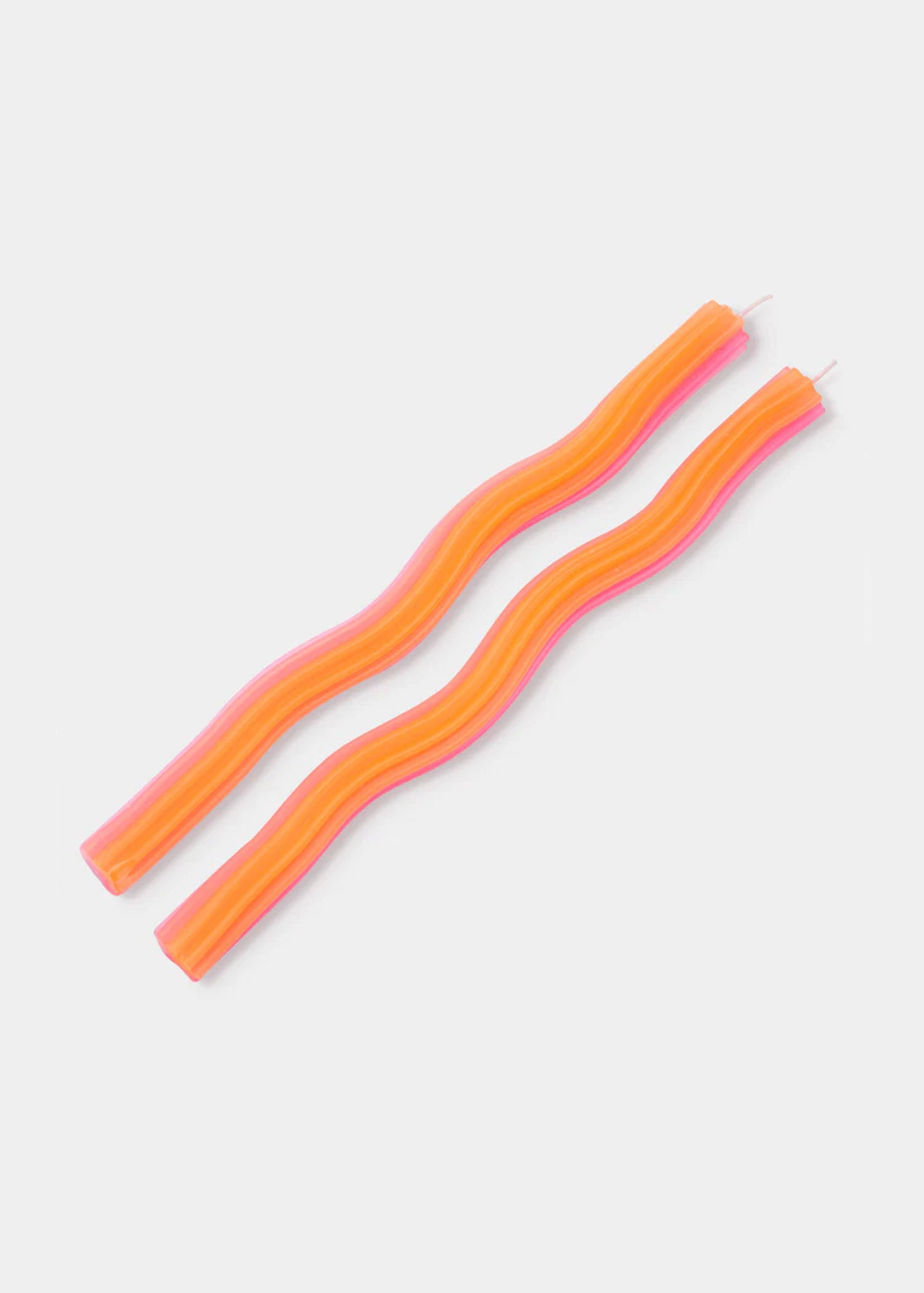 Wiggle Candles | Roze Oranje