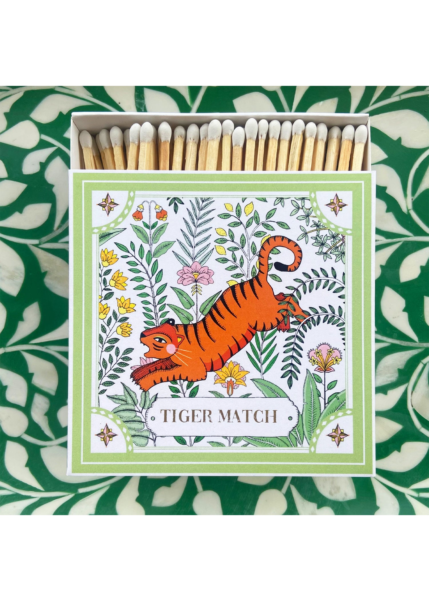 Archivist Gallery Green Tiger Lucifers Matches
