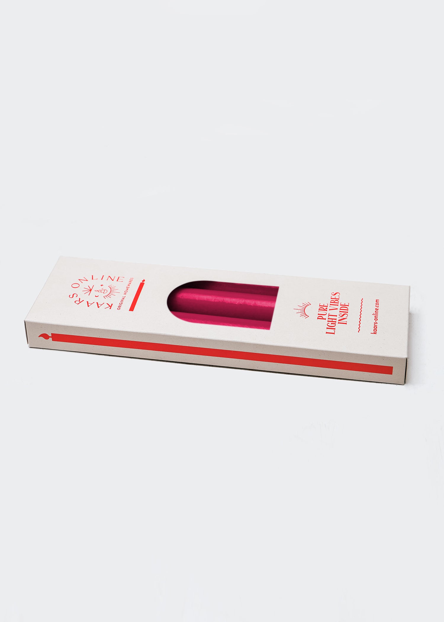 Dinerkaars | Tapered Neon Pink Fuchsia Roze