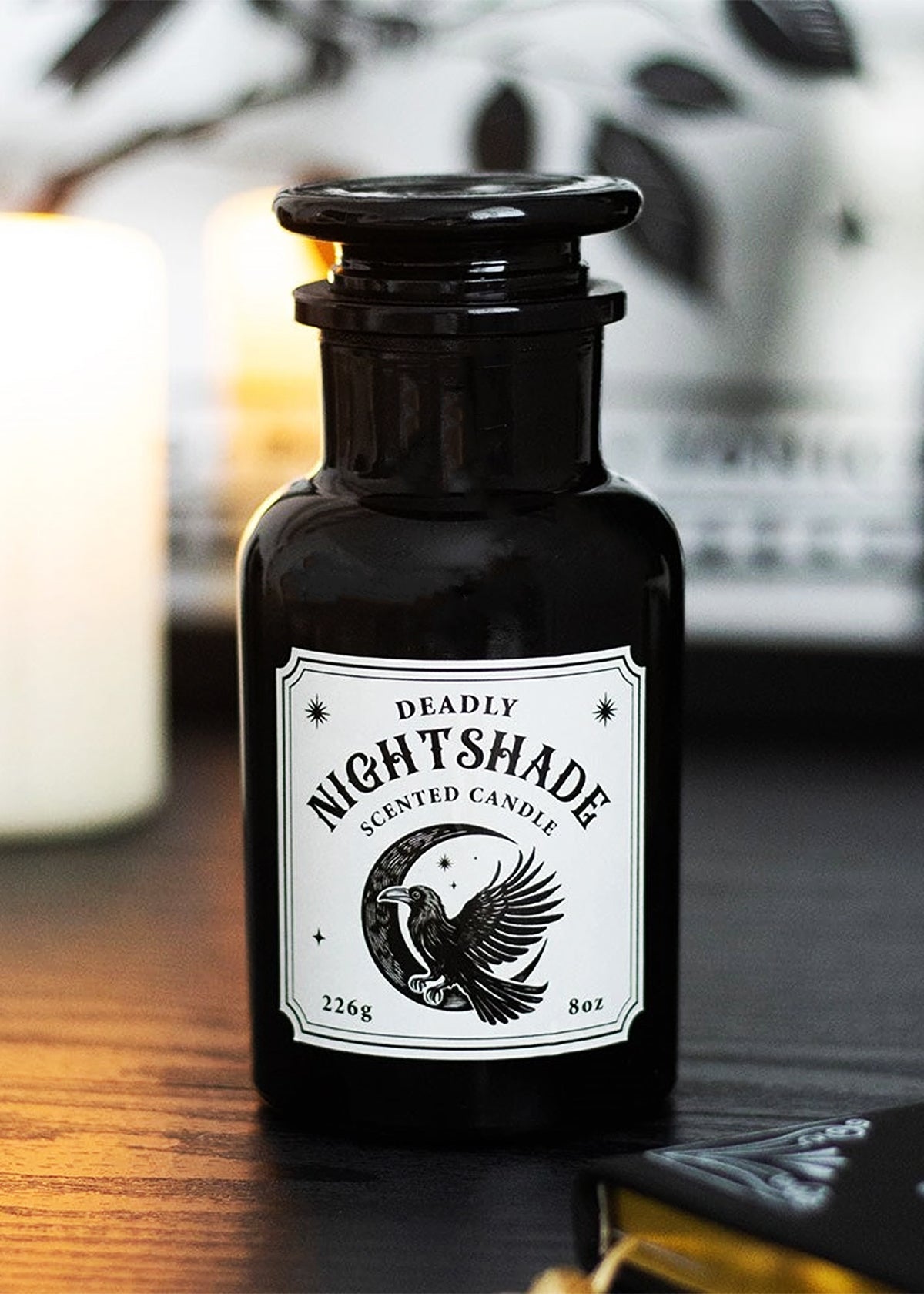 Mystieke Deadly Nightshade Geurkaars