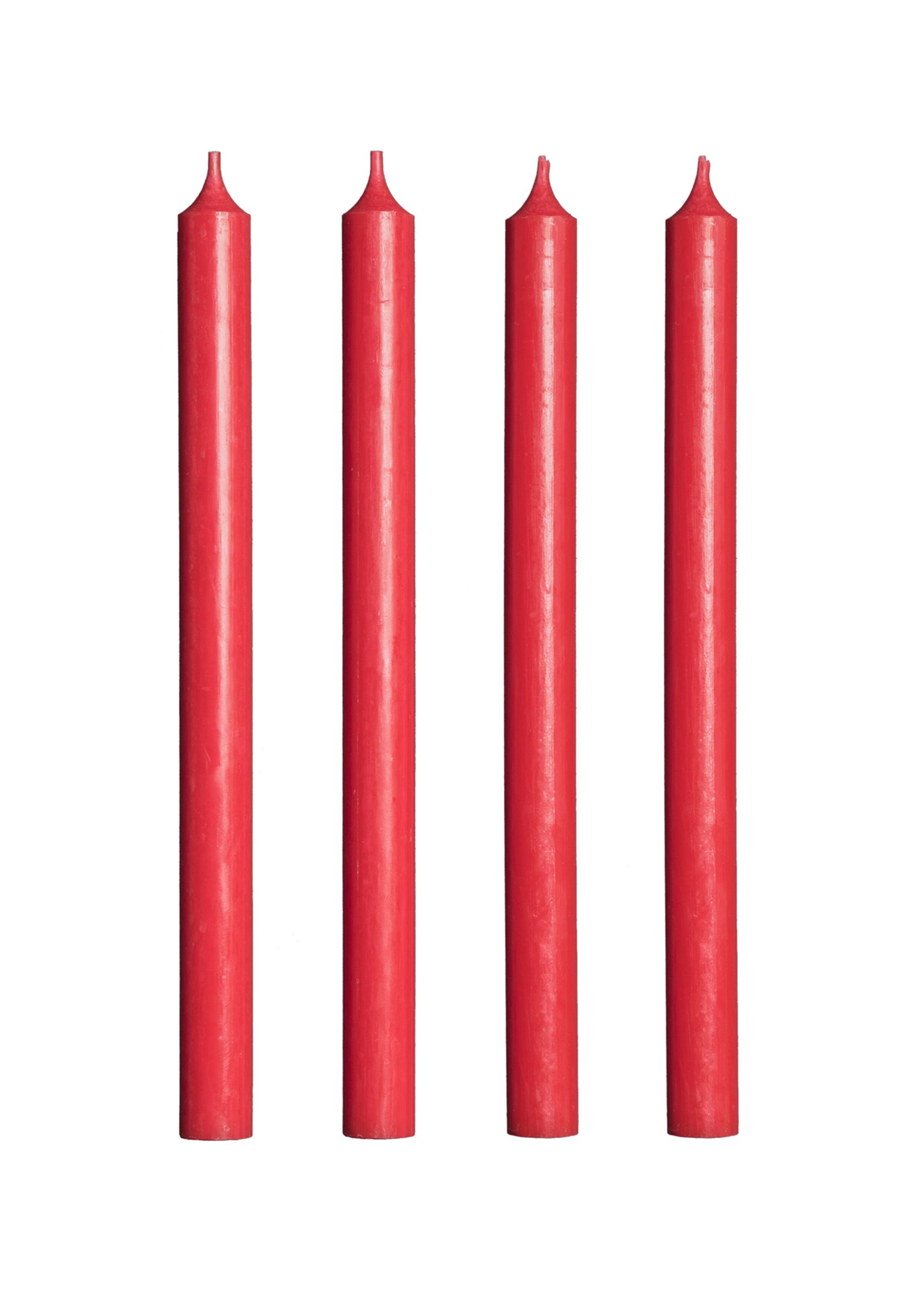 Dinerkaarsen | Helder Fel Rood | Kaars Online