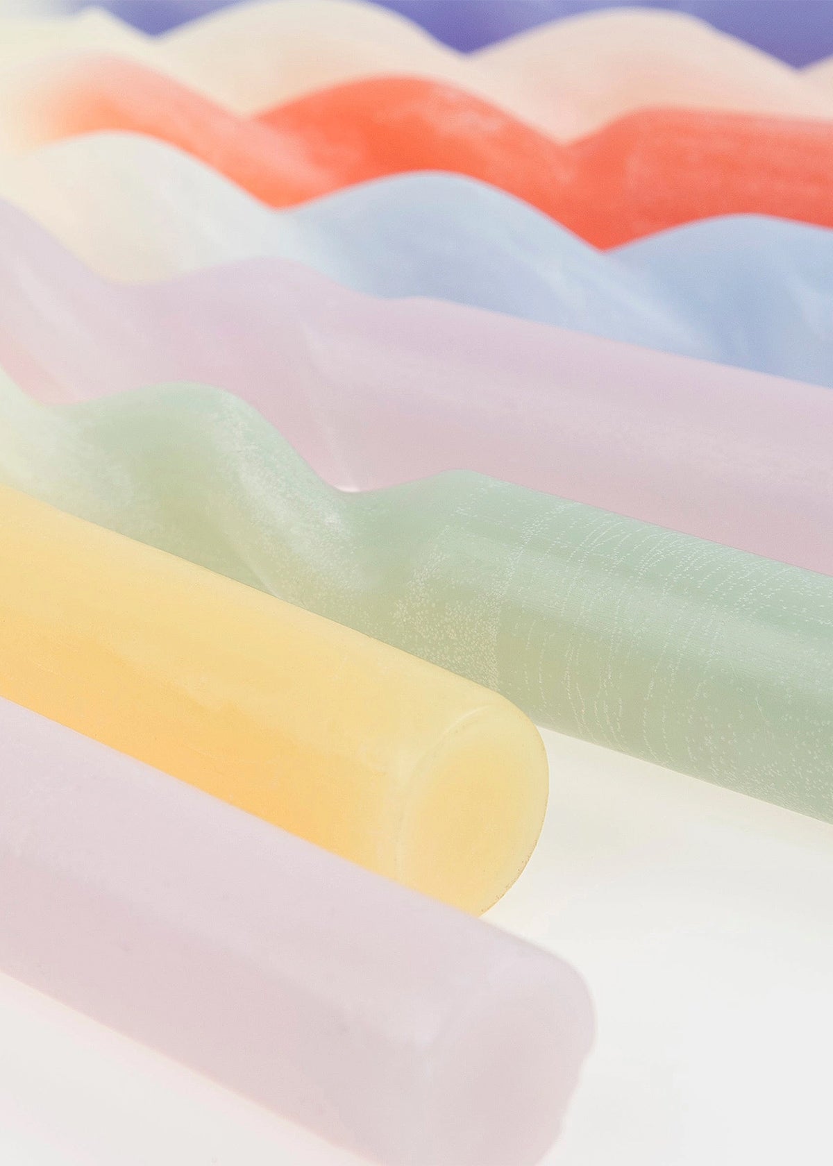 Rainbow Twist Kaarsen Set