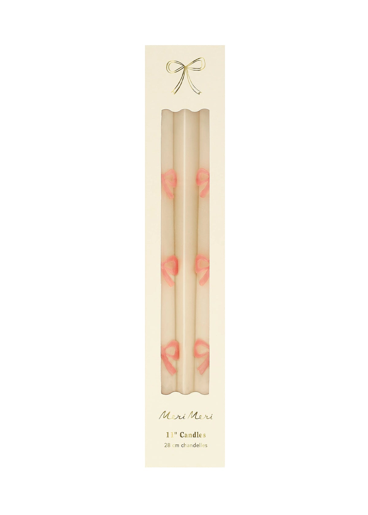 Strik Kaarsen Set | Bow Candles