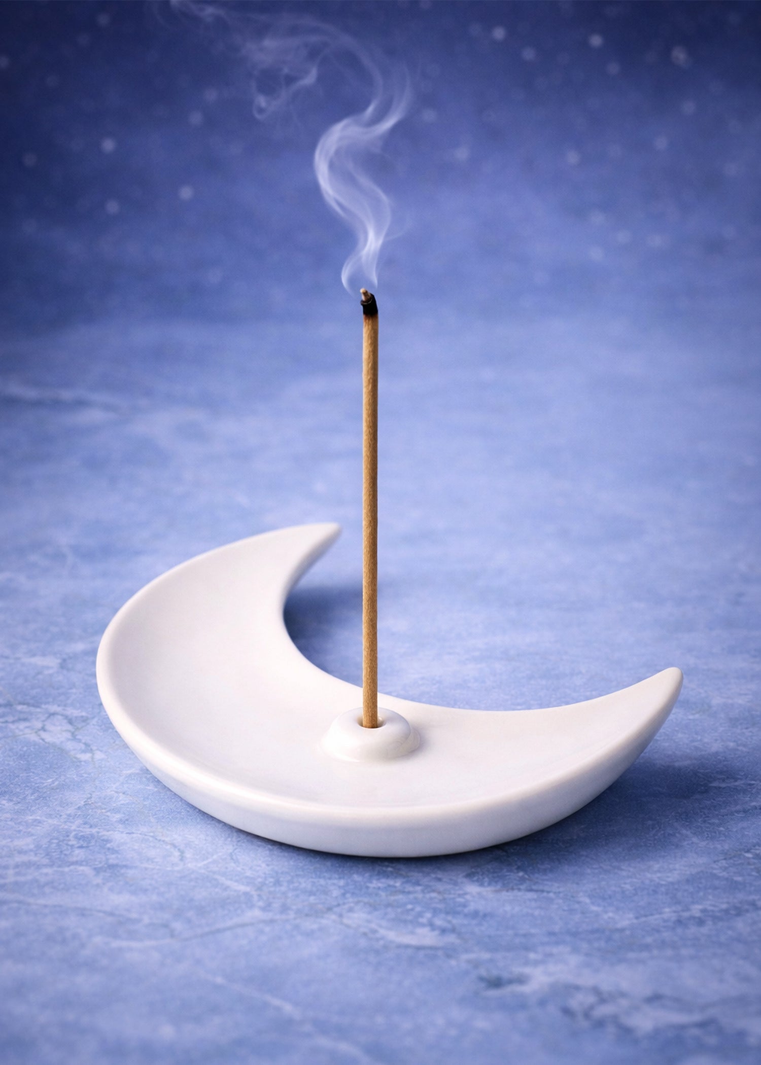 Keramische Wierookhouder  | Half Maantje