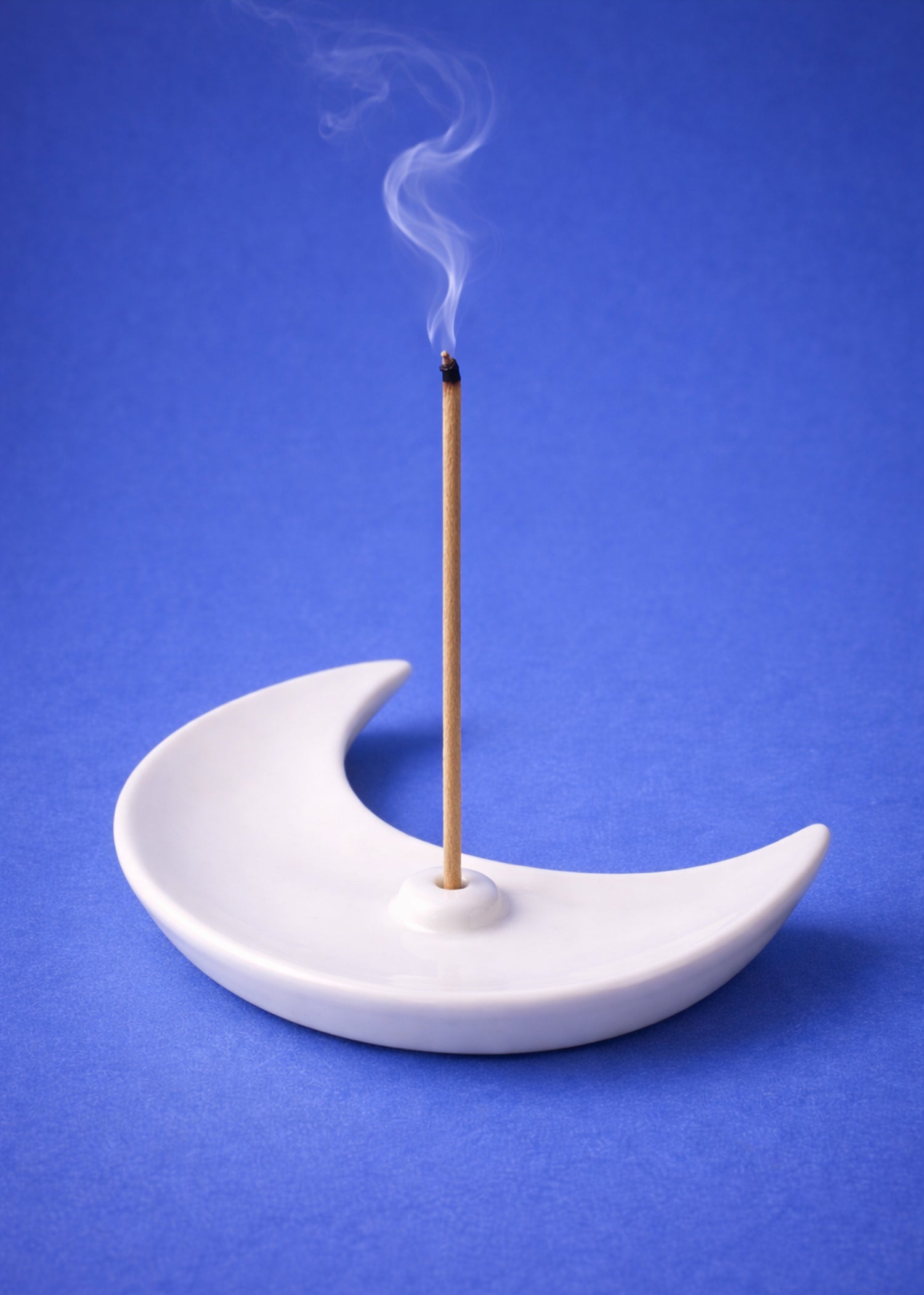 Keramische Wierookhouder  | Half Maantje