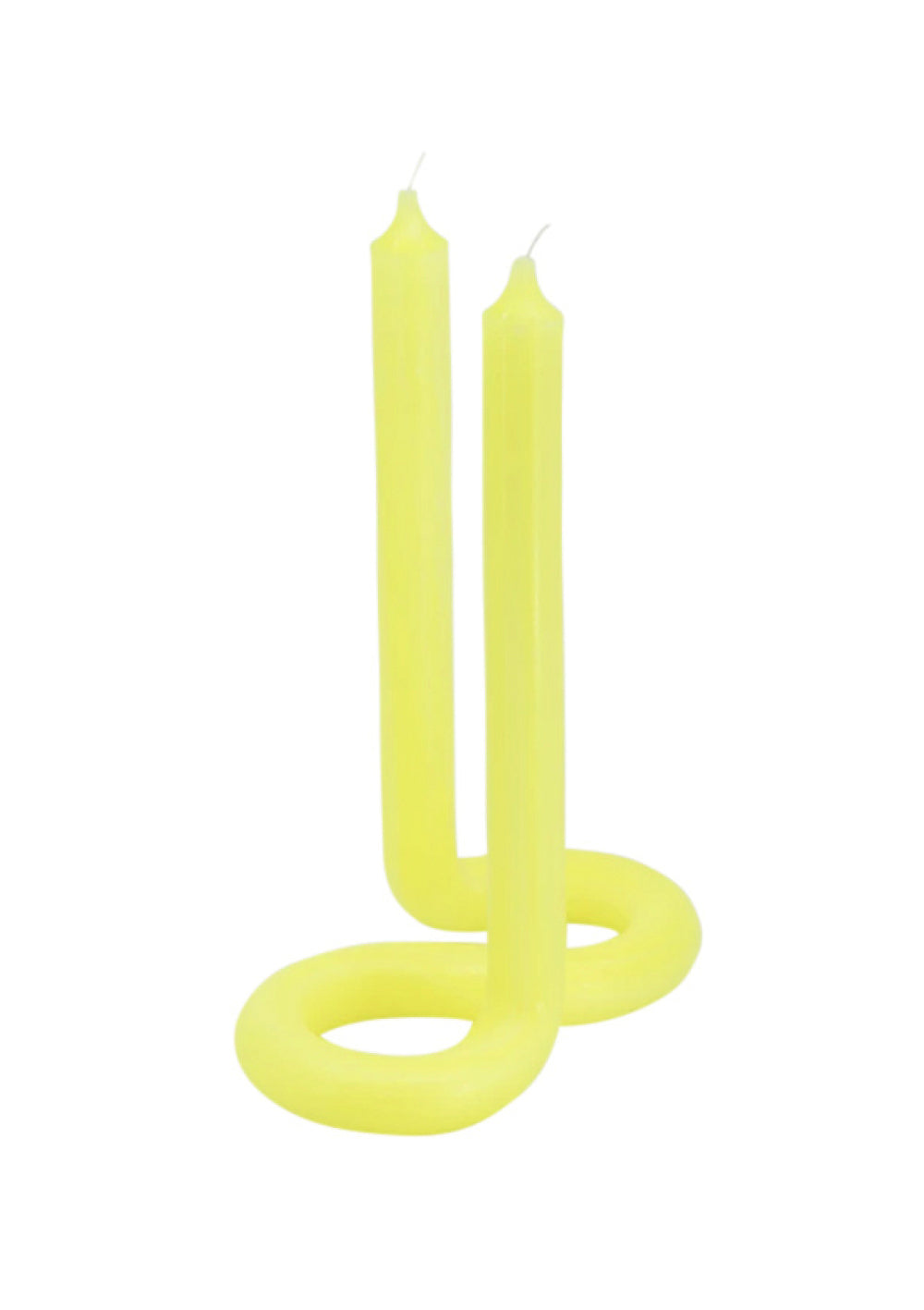 Lex Pott Twist Kaars | Geel